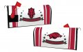 Arkansas Razorbacks Magnetic Mailbox Cover Officially Licensed Collegiate Product 