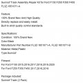 Topteng Sunroof Track Assembly Repair Kit Fl3z-1651071-a Fl3z-1651071-b Fit Ford F250 F350 F450 2017 2018 2019 For F150