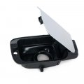 Lid Gas Tank Cover Cap Fuel Filler Door Fit For Vw Passat 2012 2013 2014 2015 2016 2017 2018 Painted White