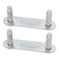 Rear Bumper Reinforcement Brackets For Ford F-150 2015-2020 Driver And Passenger Side Pair Including Towing Package Fl3z17787b 