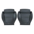 Secos Front Driver Passenger Bottom Replacement Seat Cover Black For Mercedes Benz C250 C300 C350 Coupe 2-door 2015 2016 2017 