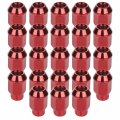 Aintier Wheel Lug Nuts 1 2 -20 Thread Closed End Lugs For 1974-2001 Jeep Cherokee 1966-1983 Cj5 1966-1968 Cj5a