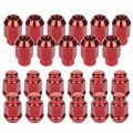 Aintier Wheel Lug Nuts 1 2 -20 Thread Closed End Lugs For 1974-2001 Jeep Cherokee 1966-1983 Cj5 1966-1968 Cj5a