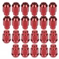 Aintier Wheel Lug Nuts 1 2 -20 Thread Closed End Lugs For 1974-2001 Jeep Cherokee 1966-1983 Cj5 1966-1968 Cj5a