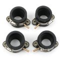 4pcs Carburetor Intake Manifold Boot For Yamaha Fj1100 1984-85 Fj1200 1986-93 Fj1200a With O-rings Clamps