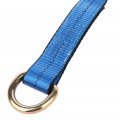 Ocpty 4 X Lasso Straps Wrecker Car Hauler Truck Tow Dolly Tire Wheel Tie Down Strap Blue 2in 8ft