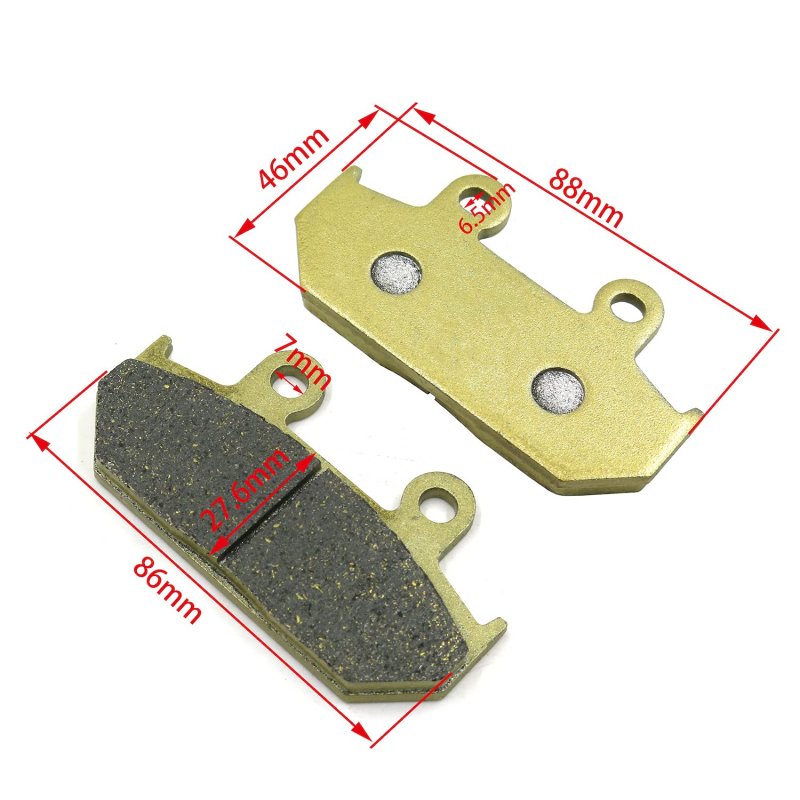 Httmt Disc Brake Pad Set For Cbr1000f Hurricane Vfr700f Interceptor