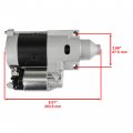 Caltric Starter Compatible With John Deere Tractor Lt190 Lx277 Lx280 Lx288