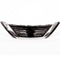 Front Bumper Grille Assembly Black Chrome Replacement For 2016 2017 2018 Altima Sedan 4-door