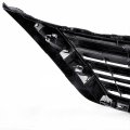 Front Bumper Grille Assembly Black Chrome Replacement For 2016 2017 2018 Altima Sedan 4-door