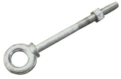 Shoulder Eye Bolt 5 8in X 4in Galvanized Grade 2 Sae Nc Threads