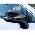 Xiter 2pcs Abs Carbon Fiber Style Rearview Mirror Cover Door Side Moulding Trim Generation For Toyota Rav4 2019 2020 2021 2022
