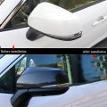 Xiter 2pcs Abs Carbon Fiber Style Rearview Mirror Cover Door Side Moulding Trim Generation For Toyota Rav4 2019 2020 2021 2022