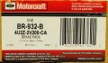Motorcraft Br932b Rear Organic Pad