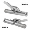 Hoypeyfiy Grease Gun Coupler 1 8 Npt Fitting Nozzle Tip 12000 Psi High Pressure Single Lever Fast Release Couplers