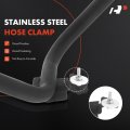 A-premium Fuel Tank Filler Neck Pipe Hose Compatible With Ford Focus 2004005006 2007 2 0l 2 3l 2 5l Gas Replace 4s4z9034ab
