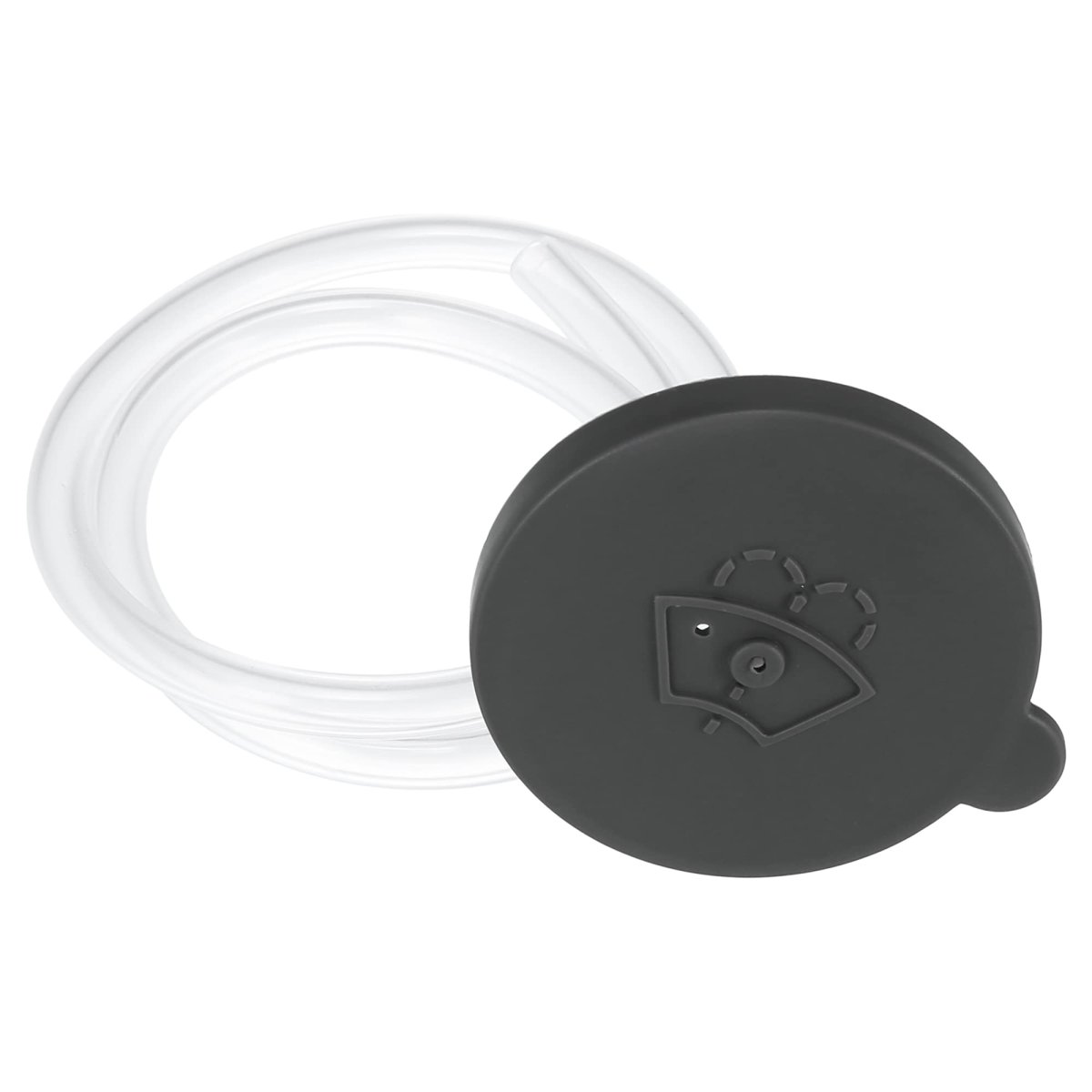 2pcs B8913-jg000 Gray Windshield Wiper Washer Fluid Reservoir Tank Bottle Cap Cover For Nissan Rogue 2008-2013