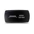 Ch4x4 Rocker Switch Hood Led Bar Symbol Horizontal White