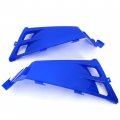 Hecasa Blue Gas Tank Side Cover Compatible With 1987-2006 Yamaha Banshee 350 Yfz350 Cap With Plastic Wrap