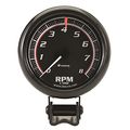 6088 3 375 In Tachometer Black Racing Design With Backlit Illumination And 270 Degrees Sweep For Conventional Electronic 