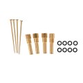 4 Pcs Motorcycle Carburetor Repair Kits Replacement For 1981-1982 Honda Cb650 Cb650c Cb650sc