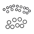 4 Pcs Motorcycle Carburetor Repair Kits Replacement For 1981-1982 Honda Cb650 Cb650c Cb650sc