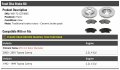 Front Ceramic Disc Brake Pad And Rotor Kit Compatible With 1992-2001 Toyota Camry 2 2l 4-cylinder