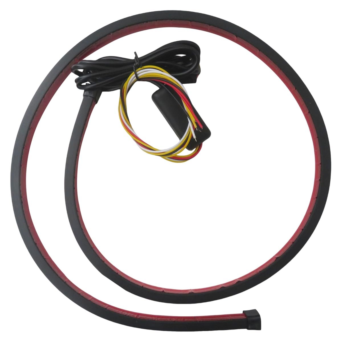Led Rear 3rd Brake Light Strip 40 In Car With Drl Drive Turn Signal Flash Flow Modes