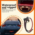 Led Rear 3rd Brake Light Strip 40 In Car With Drl Drive Turn Signal Flash Flow Modes
