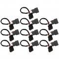 Secosautoparts 10pcs Retrofit Usb Hub Wiring Adapter Harness Compatible With Ford Syn 3 Sync 2 To Hc3z-19a387-b Hu5z-19a387-a