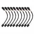 Secosautoparts 10pcs Retrofit Usb Hub Wiring Adapter Harness Compatible With Ford Syn 3 Sync 2 To Hc3z-19a387-b Hu5z-19a387-a