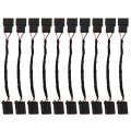 Secosautoparts 10pcs Retrofit Usb Hub Wiring Adapter Harness Compatible With Ford Syn 3 Sync 2 To Hc3z-19a387-b Hu5z-19a387-a