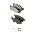 Brake Pad Set Ford F-450 Super Duty 2005-2016 Semi-metallic 2 Wheel Front Or Rear Replacement For 5c3z2001ba 5c3z2001bb 