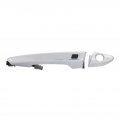Hyundai Sonata 2015 16 17 18 2019 Exterior Door Handle Driver Side Front Plastic Chrome With Cover Keyless Keyhole Replacement 