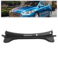 Jmtaat Windshield Wiper Cowl Panel For 2017-2018 Hyundai Elantra Replacement 86150f3000 Air Inlet Window Cover Top Textured 