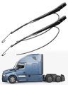 2 Pcs Front Windshield Wiper Arms For Freightliner Cascadia 2008 2025 Replace A22-72740-000 A22-66578-001 