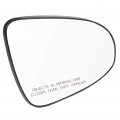 Ocpty Passenger Side Heating Mirror Glass Compatible With 2012-2017 For Toyota Camry Yaris