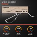 A-premium Automatic Transmission Oil Cooler Line Hose Assembly Compatible With Buick Lesabre Park Avenue 2000-2005 Pontiac