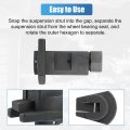 Uxcell Universal 5 0-11 5mm Suspension Strut Spreader Tool Car Shock Absorber Dismantle Remover Socket For Audi Vw Bmw Ford