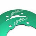 Httmt- Cnc Rear Chain Guard Transmission Belt Gear Decorative Sprocket Cover Compatible With 2017-2020 Kawasak Ninja 400 In