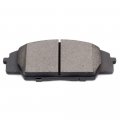 Ocpty Ceramic Brake Pads Front Rear Set 8pcs Fit For 2007-2010 Acura Csx 2002-2006 Rsx 2006-2011 Honda Civic 2000-2009 S2000