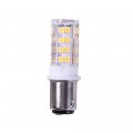 Lekibop Ba15d Led Bulbs Beads Lighting 12v 3w Corn 51 Pcs 2835 Smd Double Contact Bayonet Base Flicker Free Halogen Replacement
