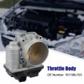 X Autohaux 161198j103 Car Electronic Throttle Body Assembly For Nissan Altima 3 5l V6 2002-2006 Aluminum Alloy Plastic Silver
