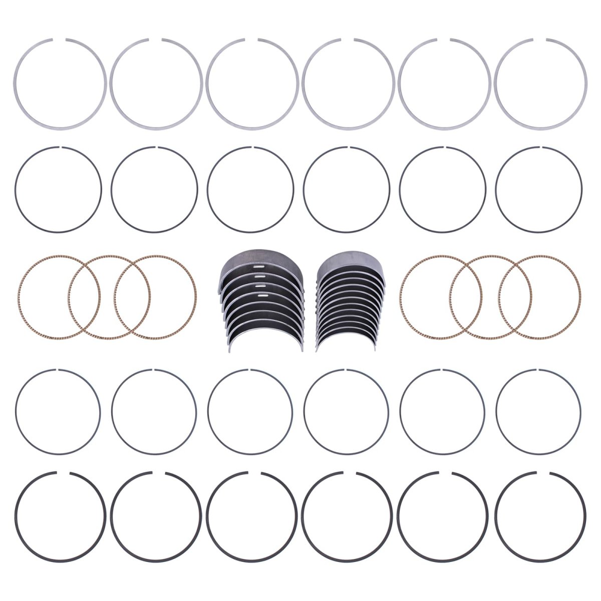 Main Rod Bearings And Connecting Bearing For Hyundai Kia