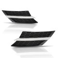 Front Bumper Grille Black Chrome Left And Right For Toyota Rav4 2013 2014 2015 To1200361 To1200360 531050r010 531060r010 