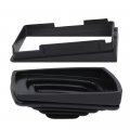 Shifter Boot And Retainer Bezel Kit For Jeep Tj Wrangler 1997-2004 Transmission Shift 53000056 52078558 Black Pp Material