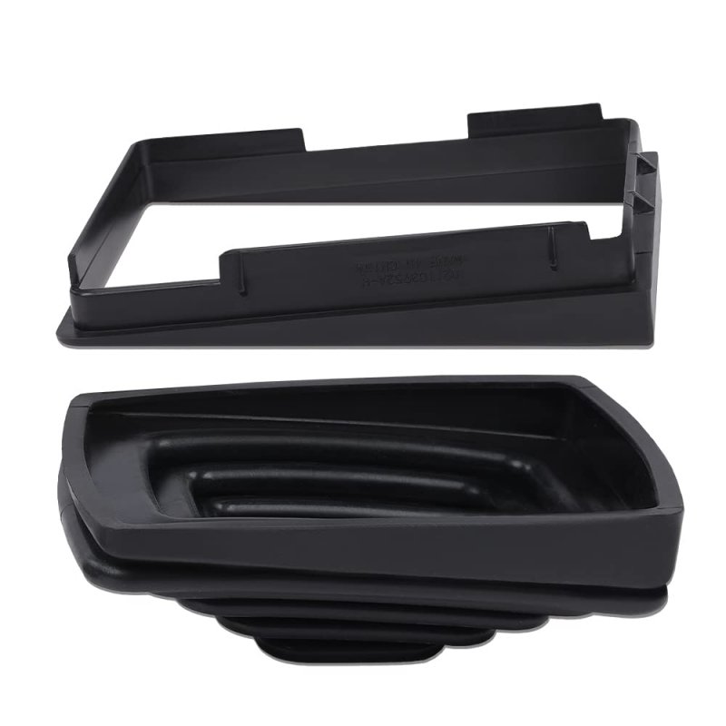 Shifter Boot And Retainer Bezel Kit For Jeep Tj Wrangler 1997-2004 Transmission Shift 53000056 52078558 Black Pp Material
