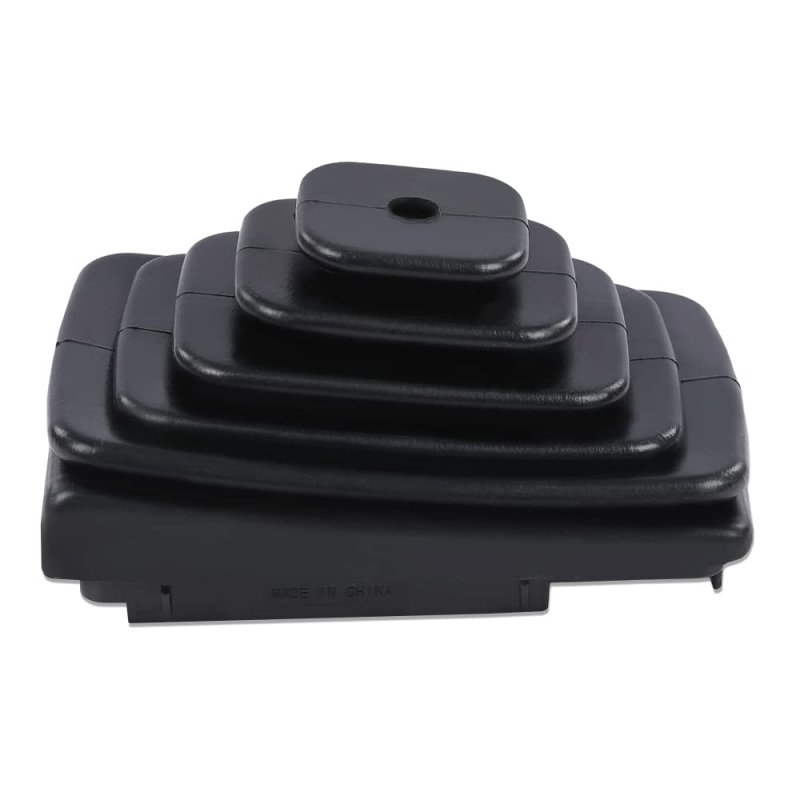Shifter Boot And Retainer Bezel Kit For Jeep Tj Wrangler 1997-2004 Transmission Shift 53000056 52078558 Black Pp Material