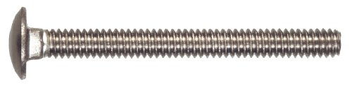 Stainless Carriage Bolt 1 4-20 X 2 In Steel 10 Pack Model 3494
