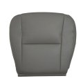 Secos Passenger Bottom Replacement Leather Seat Cover Gray For Toyota Tundra 2005 2006